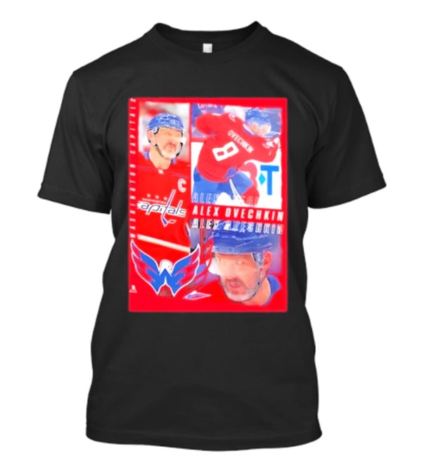 Washington Capitals Alex Ovechkin 8 NHL 2026 T-Shirt