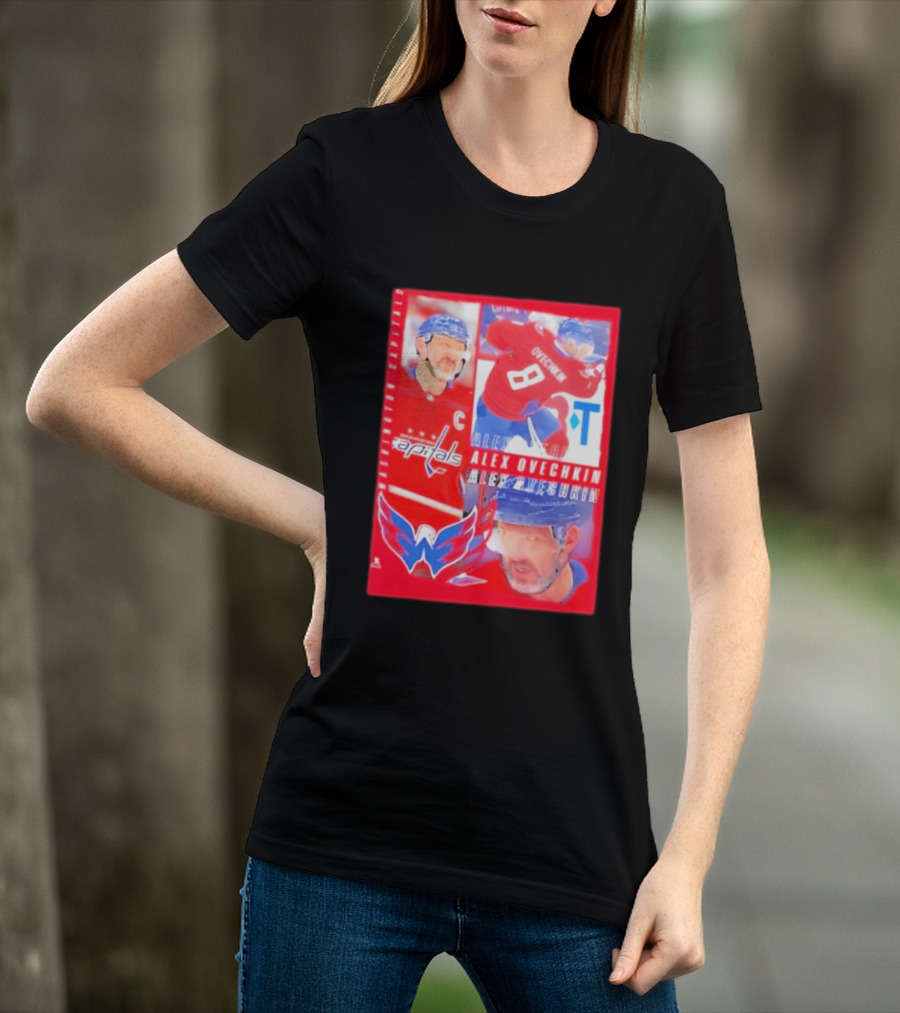 Washington Capitals Alex Ovechkin 8 NHL 2026 T-Shirt