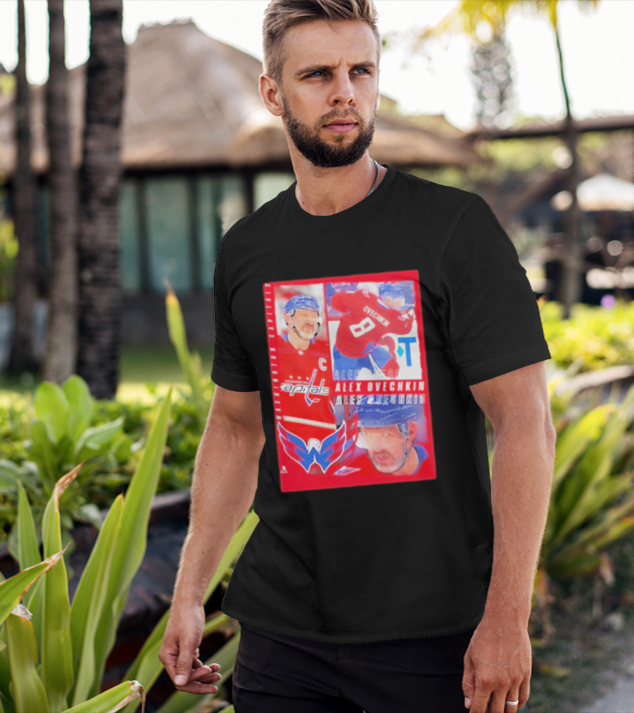 Washington Capitals Alex Ovechkin 8 NHL 2026 T-Shirt