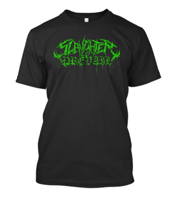 Slaughter To Prevail Halloween 2026 Green Mask Collection T-Shirt