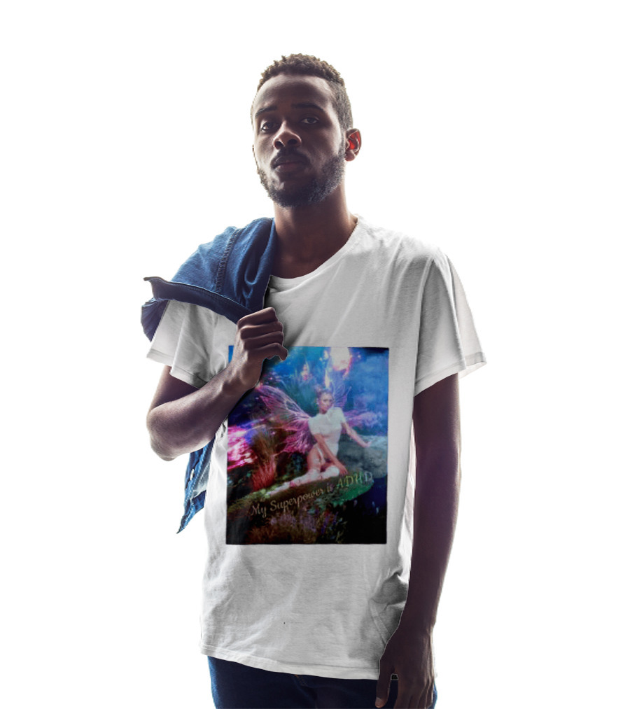 Paris Hilton My Superpower Is ADHD Fairy Meadow T-Shirt