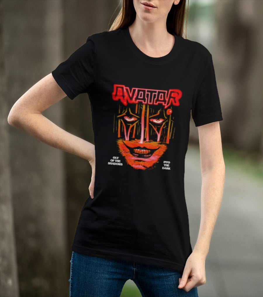 Avatar Out Of The Shadows Into The Dark Face T-Shirt