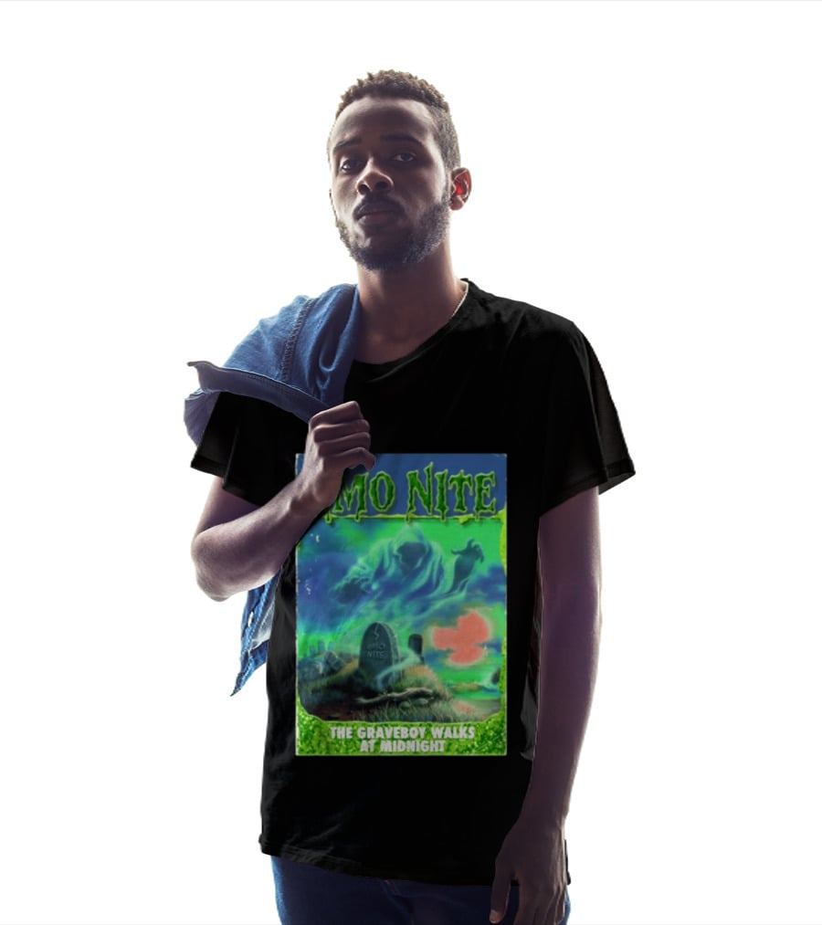 Emo Nite The Graveboy Walks At Midnight Goosebumps T-Shirt