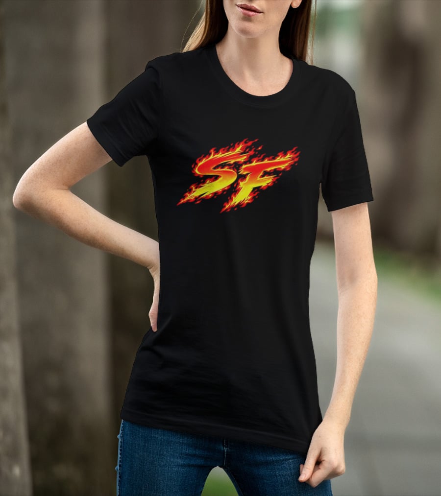 SF Flames Hot Rod Flaming T-Shirt