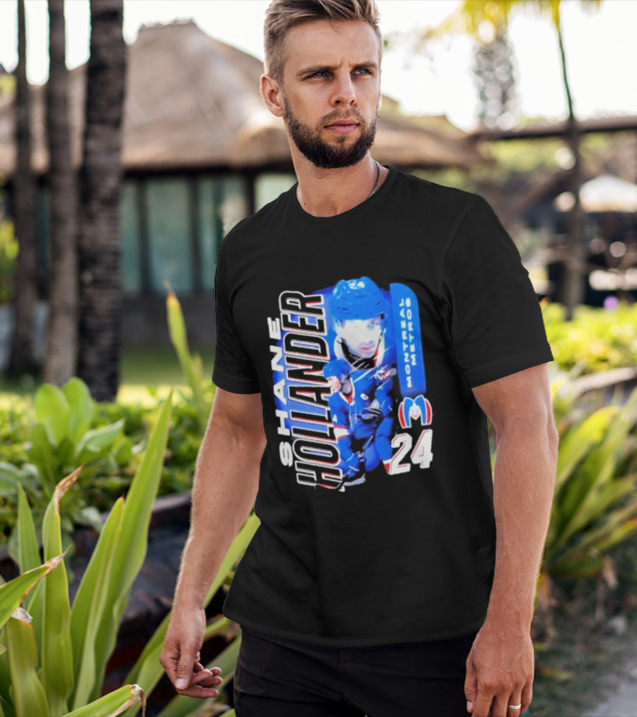 Shane Hollander 24 Montreal Metros Hockey Movie Rivalry T-Shirt