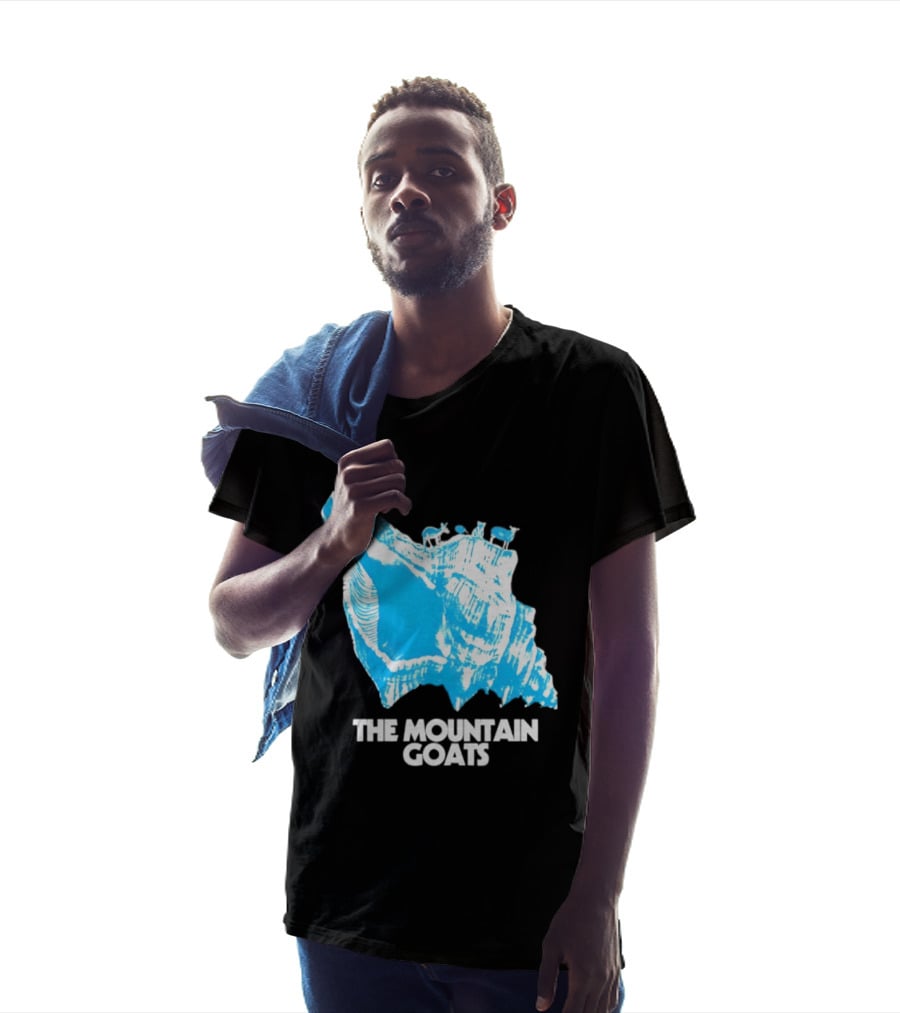 The Mountain Goats Indie Rock John Darnielle Blue Conch T-Shirt
