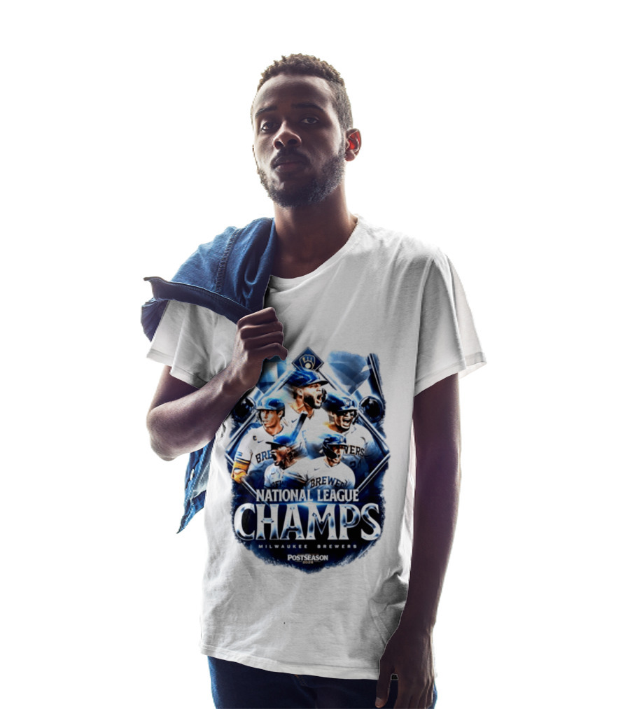 Milwaukee Brewers National League Champs 2026 Postseason T-Shirt