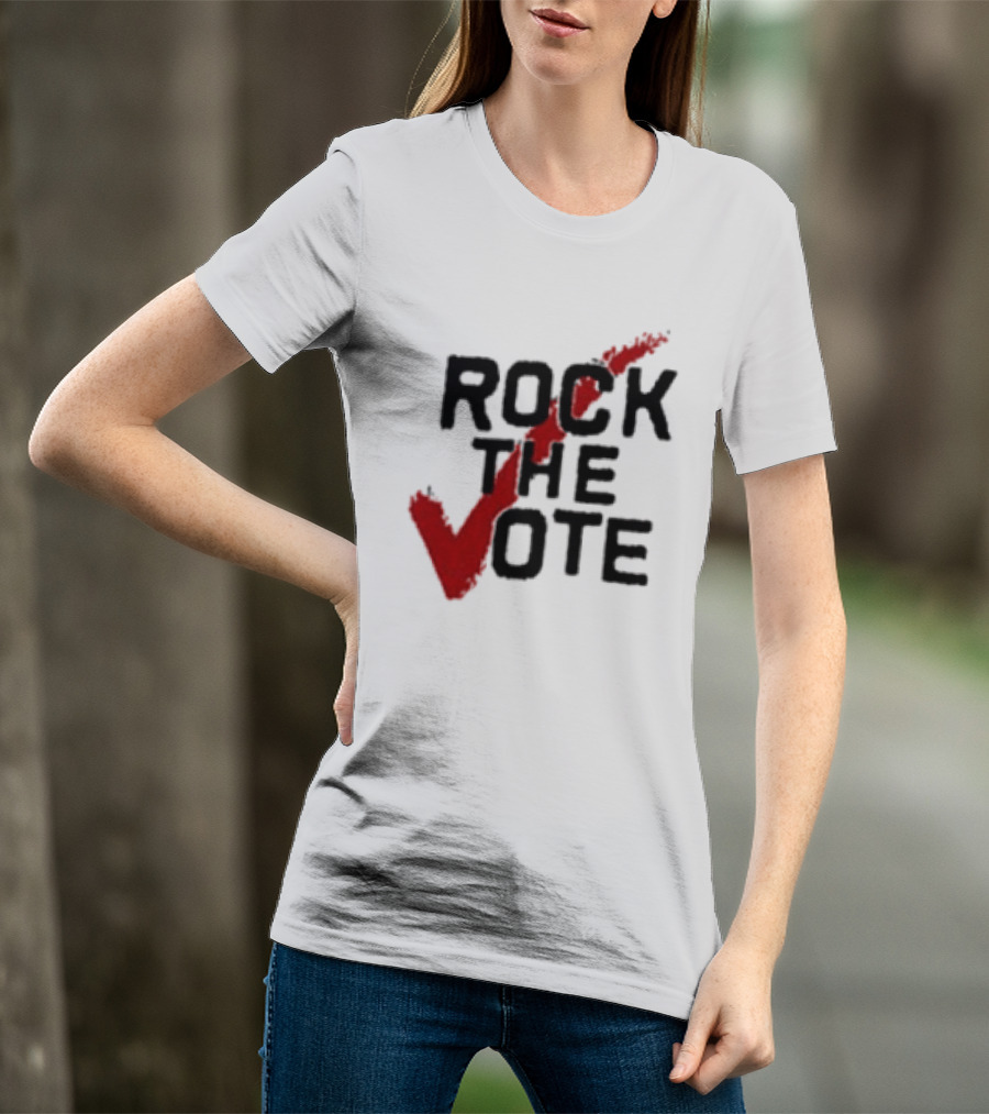 Rock The Vote You Don't Let Other People Choose Your Music Why Let Them Choose Your Future T-Shirt