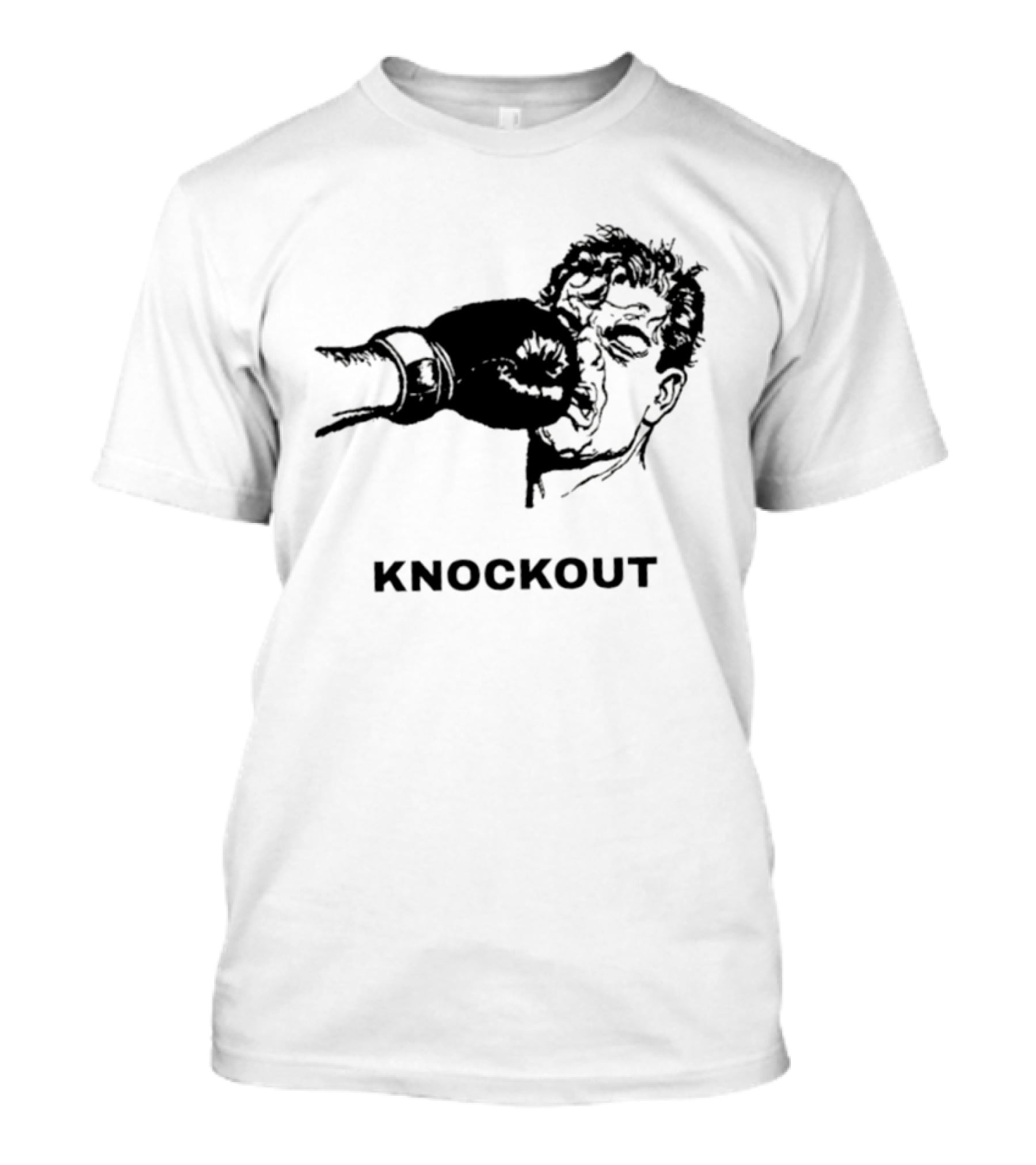 Knockout Boxing Punch Fight Combat Sports T-Shirt
