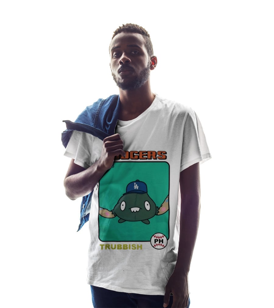 Los Angeles Dodgers Trubbish Pokémon Hat PH #568 T-Shirt