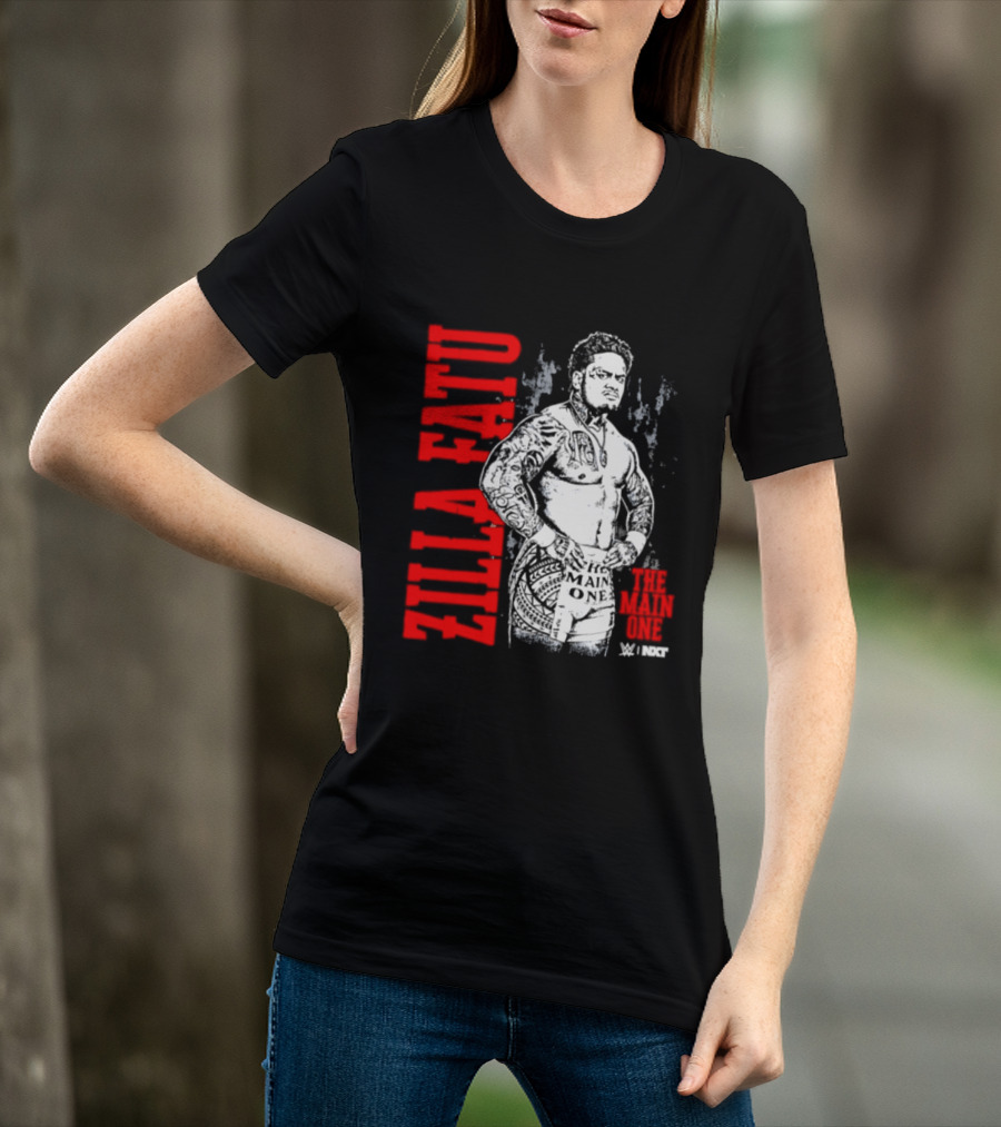 Zilla Fatu The Main One NXT Fatu Vertical WWE T-Shirt