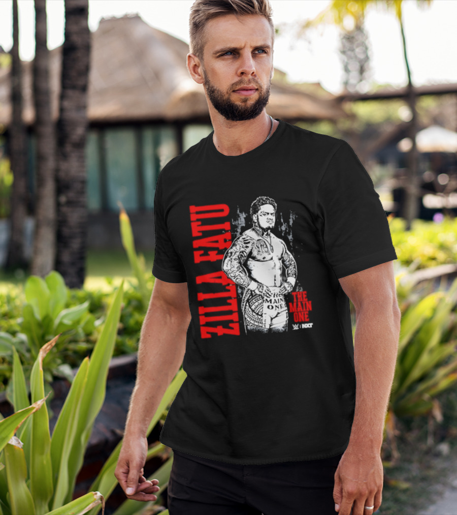 Zilla Fatu The Main One NXT Fatu Vertical WWE T-Shirt