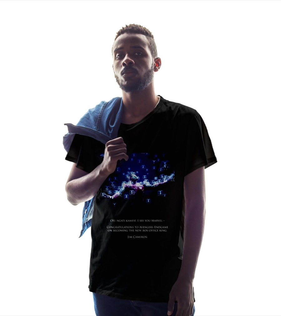 Oel Ngati Kameie I See You Marvel Congratulations To Avengers Endgame On Becoming The New Box Office King Jim Cameron T-Shirt