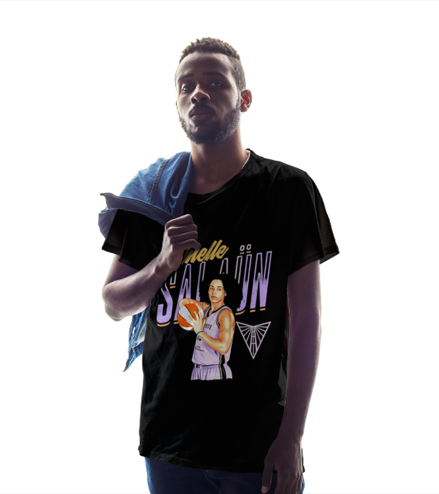 Janelle Salaun Golden State Valkyries Basketball Pose 2026 T-Shirt