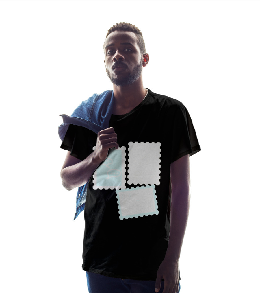 MassBQ Postage Stamps Speech Bubbles Collection T-Shirt