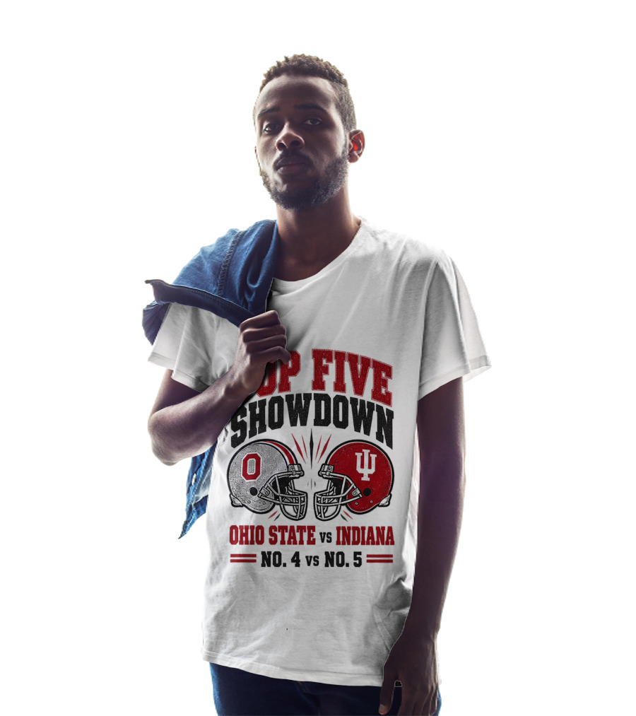 Ohio State Vs Indiana Top Five Showdown No 4 Vs No 5 T-Shirt
