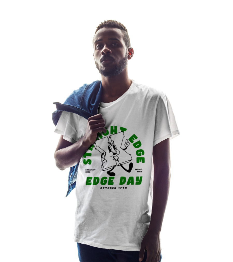 Straight Edge World Wide Edge Day October 17th T-Shirt