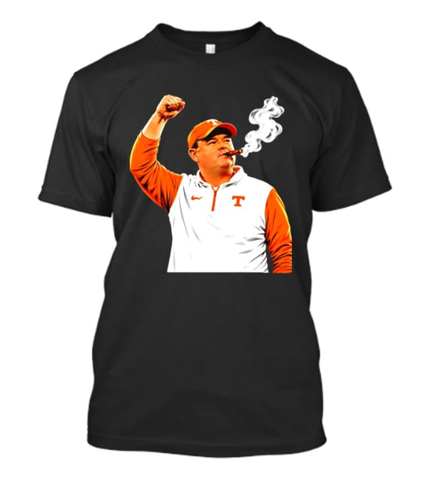 Tennessee Volunteers Josh Heupel Smoke 'Em Cigar Celebration T-Shirt