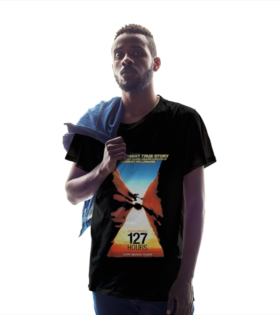 James Franco 127 Hours Every Second Counts T-Shirt