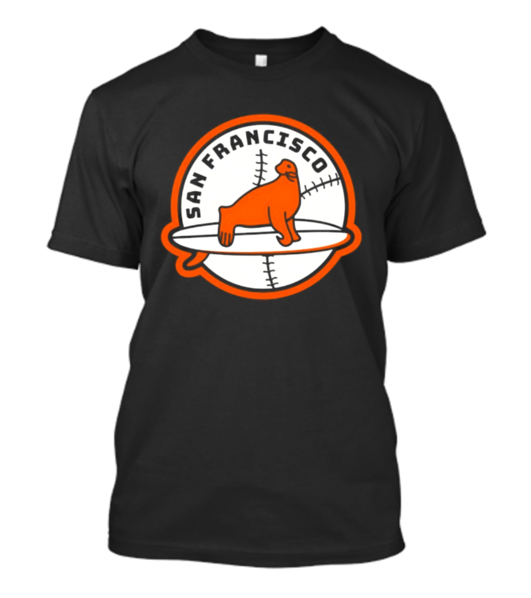 San Francisco Seals Lou Seal 2026 Baseball Surfing T-Shirt