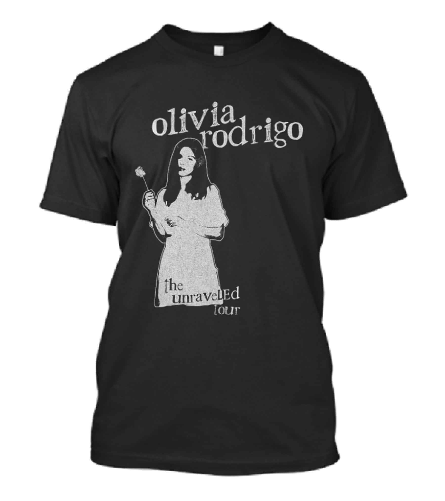 Olivia Rodrigo Unraveled Tour Dates 2026 2027 Dandelion T-Shirt