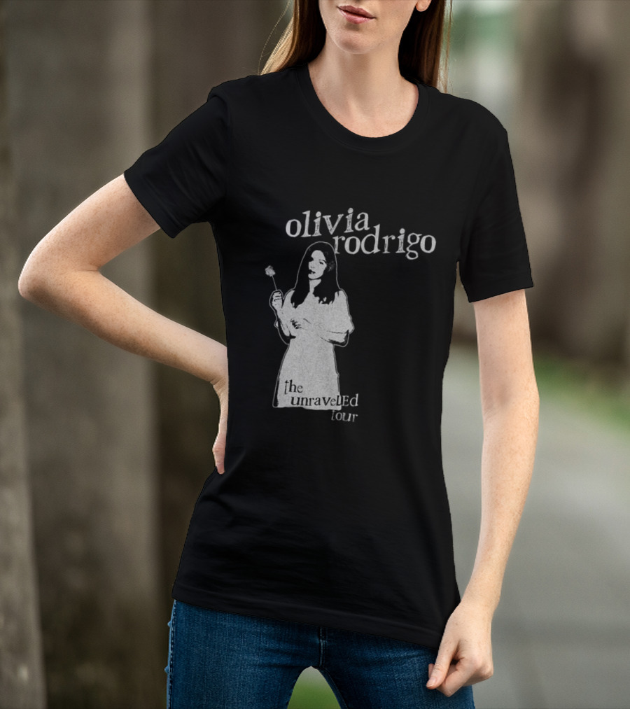 Olivia Rodrigo Unraveled Tour Dates 2026 2027 Dandelion T-Shirt