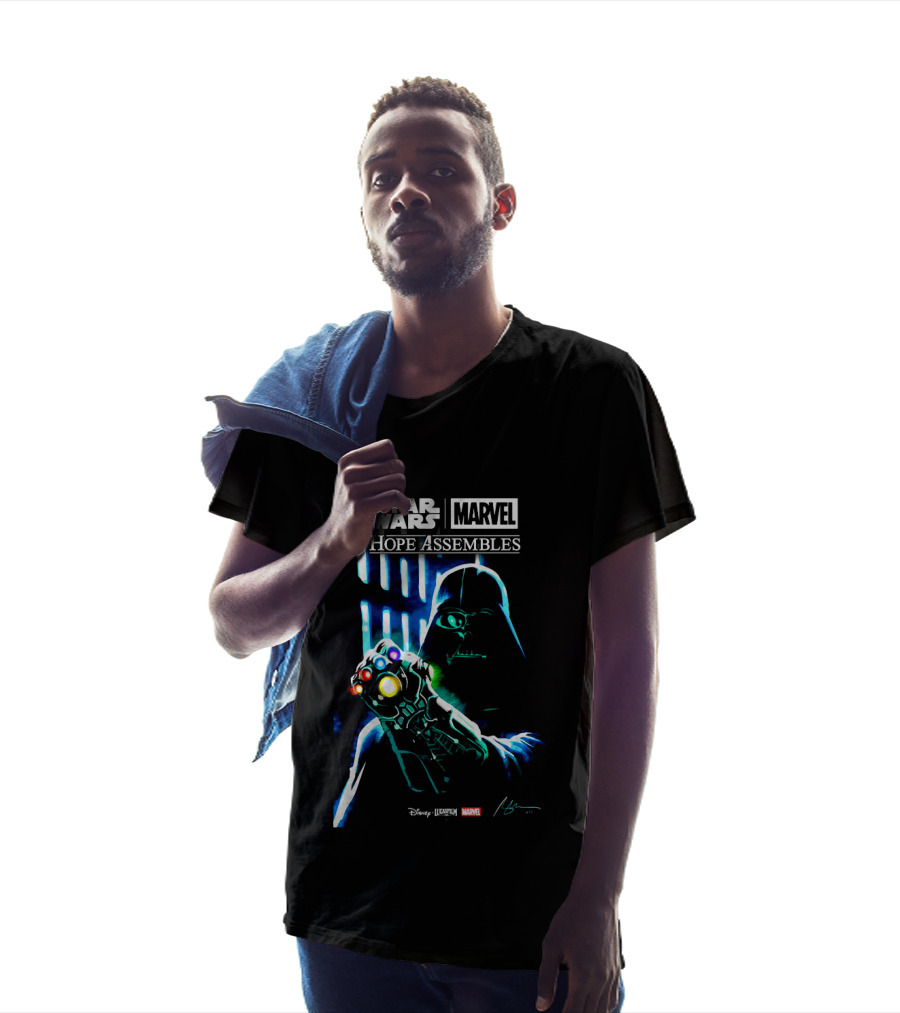 Star Wars Marvel Hope Assembles Darth Vader Infinity Gauntlet Disney Lucasfilm T-Shirt