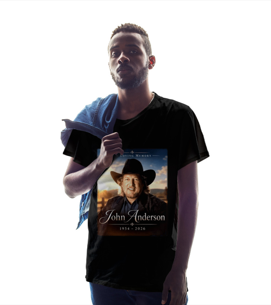John Anderson In Loving Memory Country Legend 1954 2026 T-Shirt