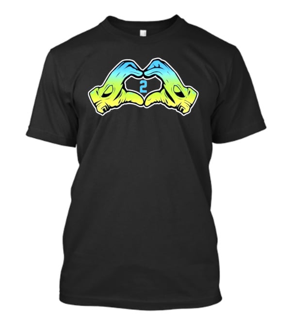 Yandy Diaz Heart Hands 2 T-Shirt