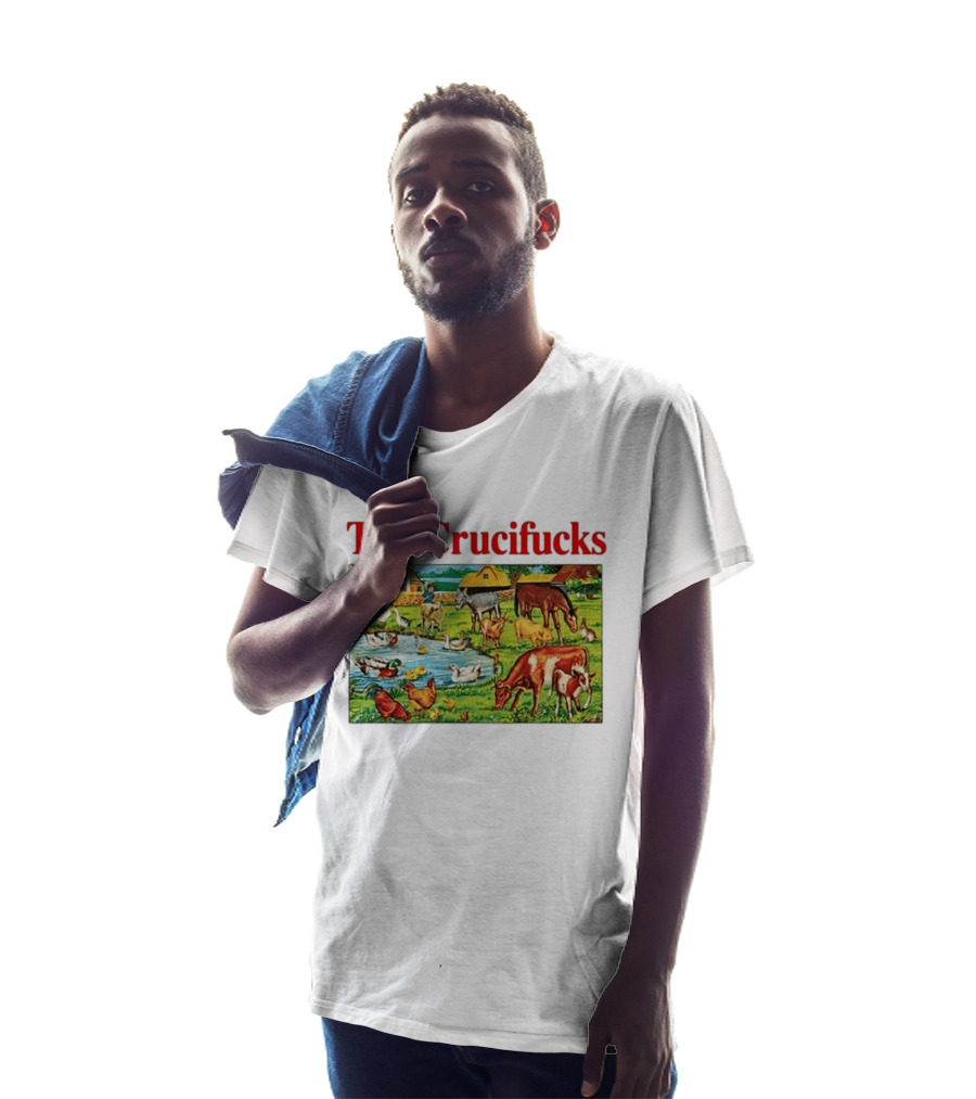 Alternative Tentacles Records The Crucifucks Farmyard T-Shirt