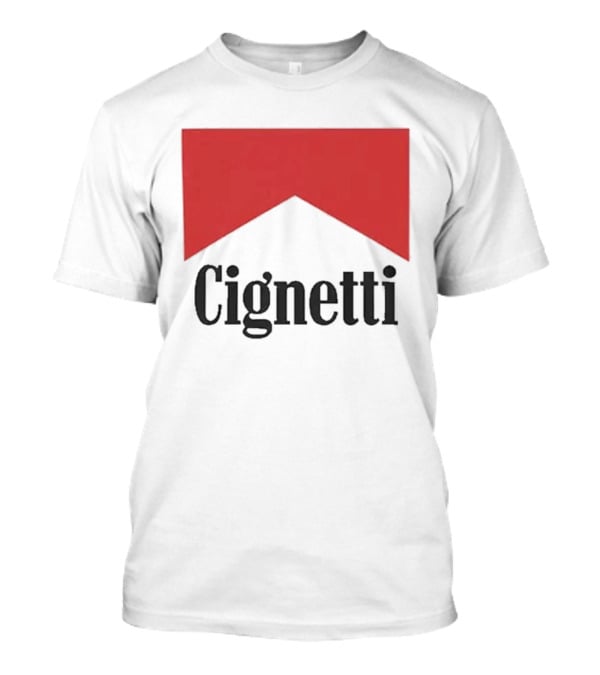 Cignetti Cigarette Red Banner T-Shirt