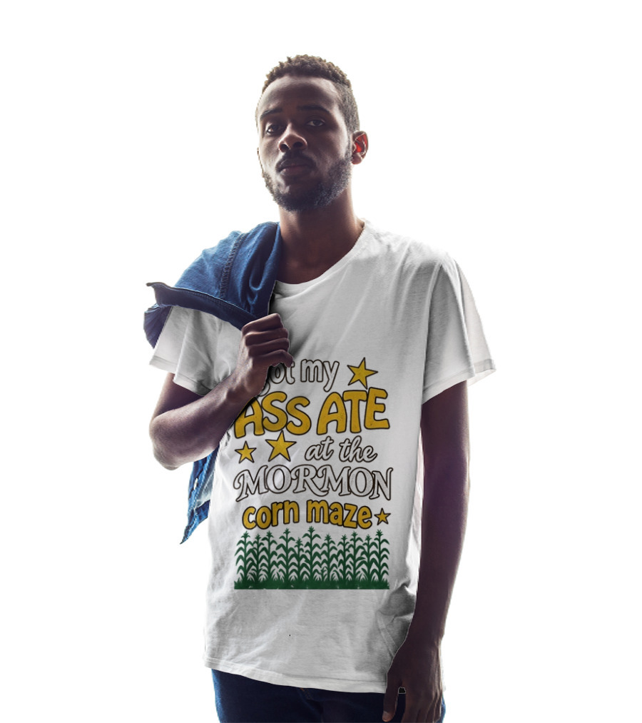 I Got My Ass Ate At The Mormon Corn Maze Starry Adventure T-Shirt