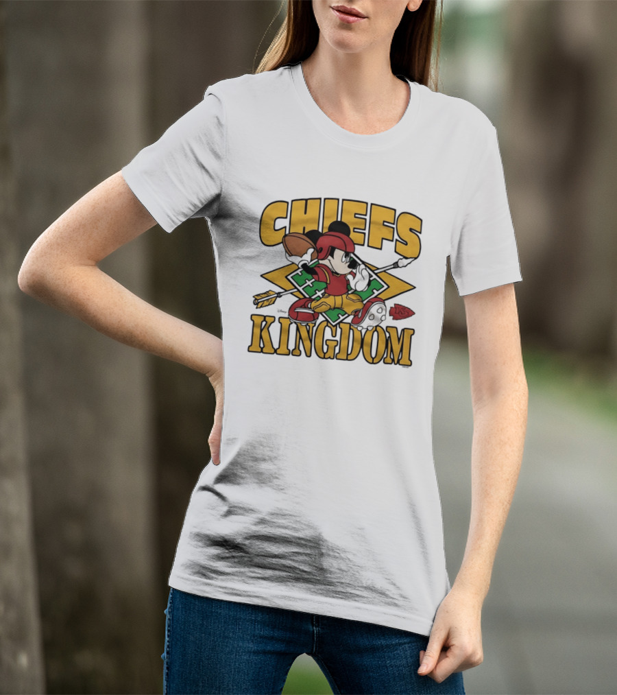Chiefs Kingdom Mickey Mouse Kansas City Football 2026 T-Shirt