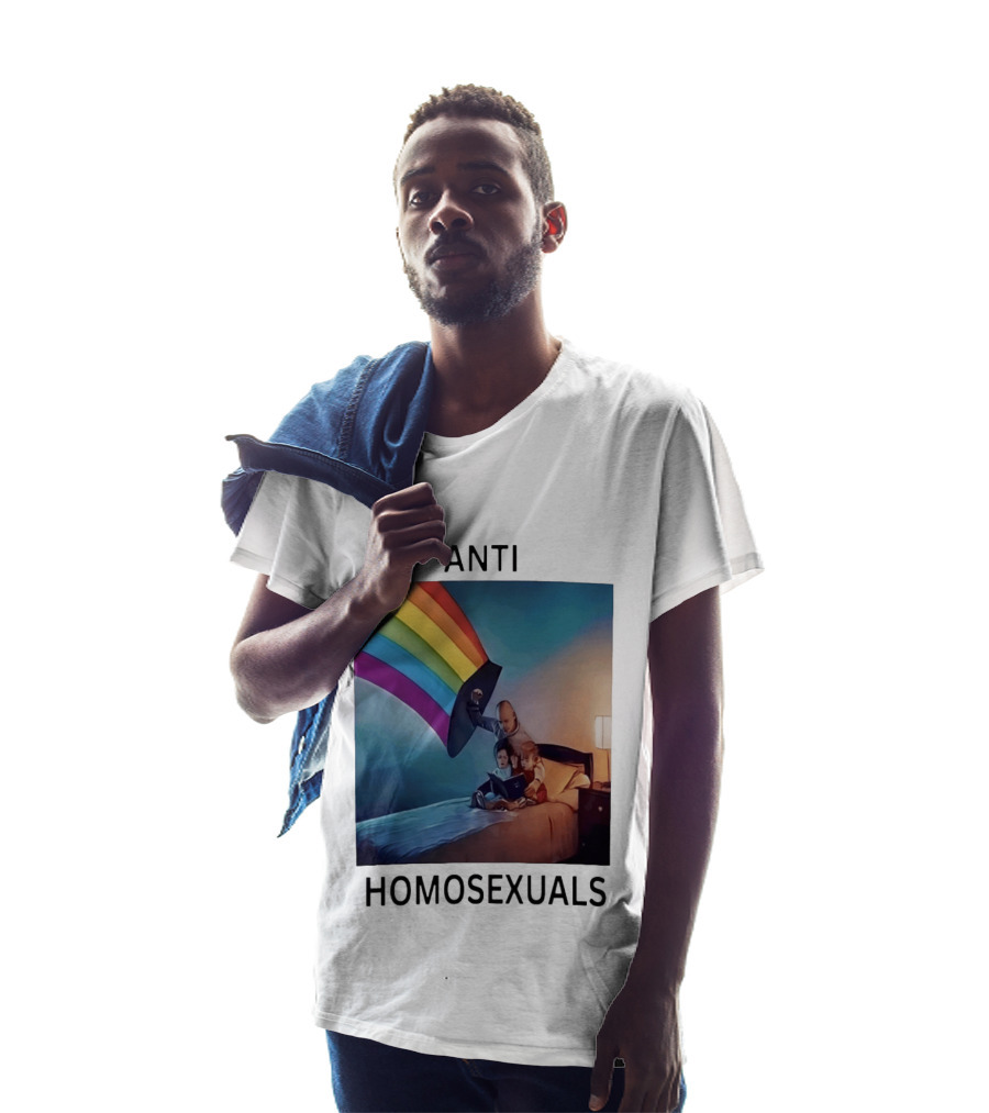 Anti Homosexuals Pride Rainbow T-Shirt