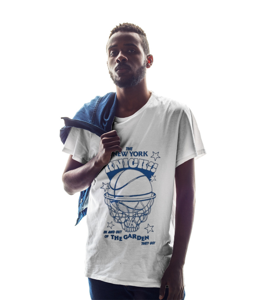 The New York Knicks Grateful Dead Steal Your Face Basketball In And Out Of The Garden T-Shirt
