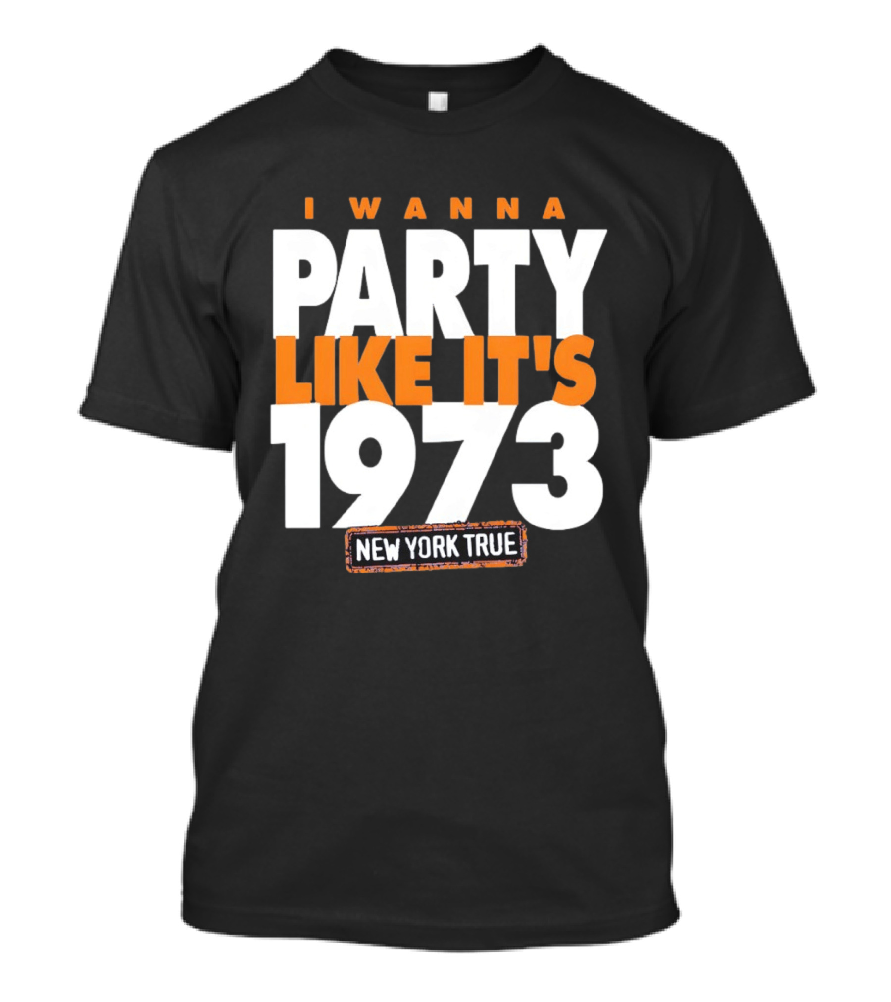 I Wanna Party Like It's 1973 New York True Knicks Basketball T-Shirt