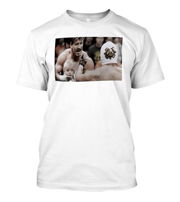 Eddie Guerrero Rey Mysterio WWE Battle With Child In Ring T-Shirt