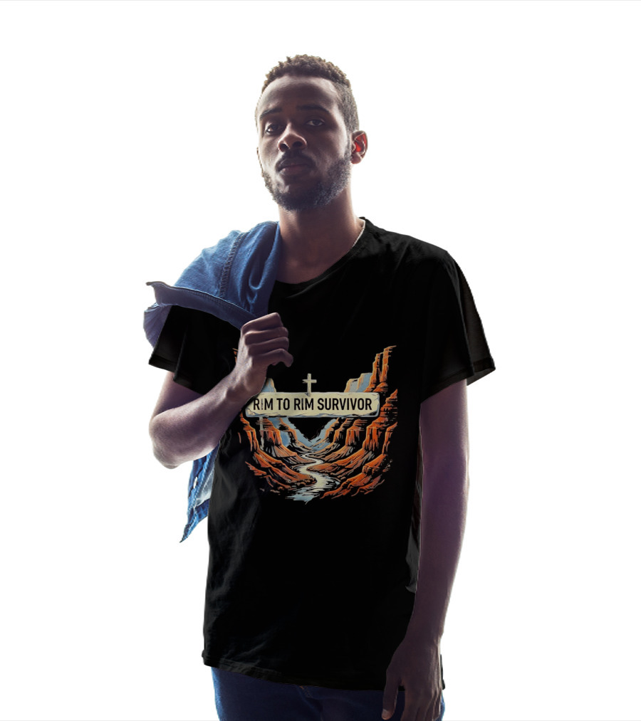 Rim To Rim Survivor Grand Canyon Journey T-Shirt