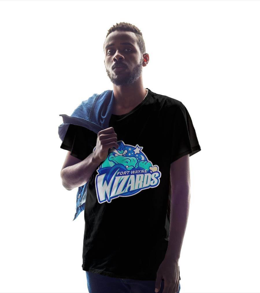 Fort Wayne Wizards Crocodile Logo Minor League Baseball Team T-Shirt