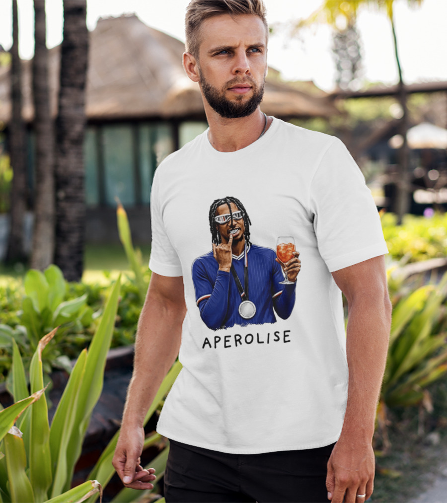 Michael Olise Aperolise Crystal Palace Player Celebration T-Shirt