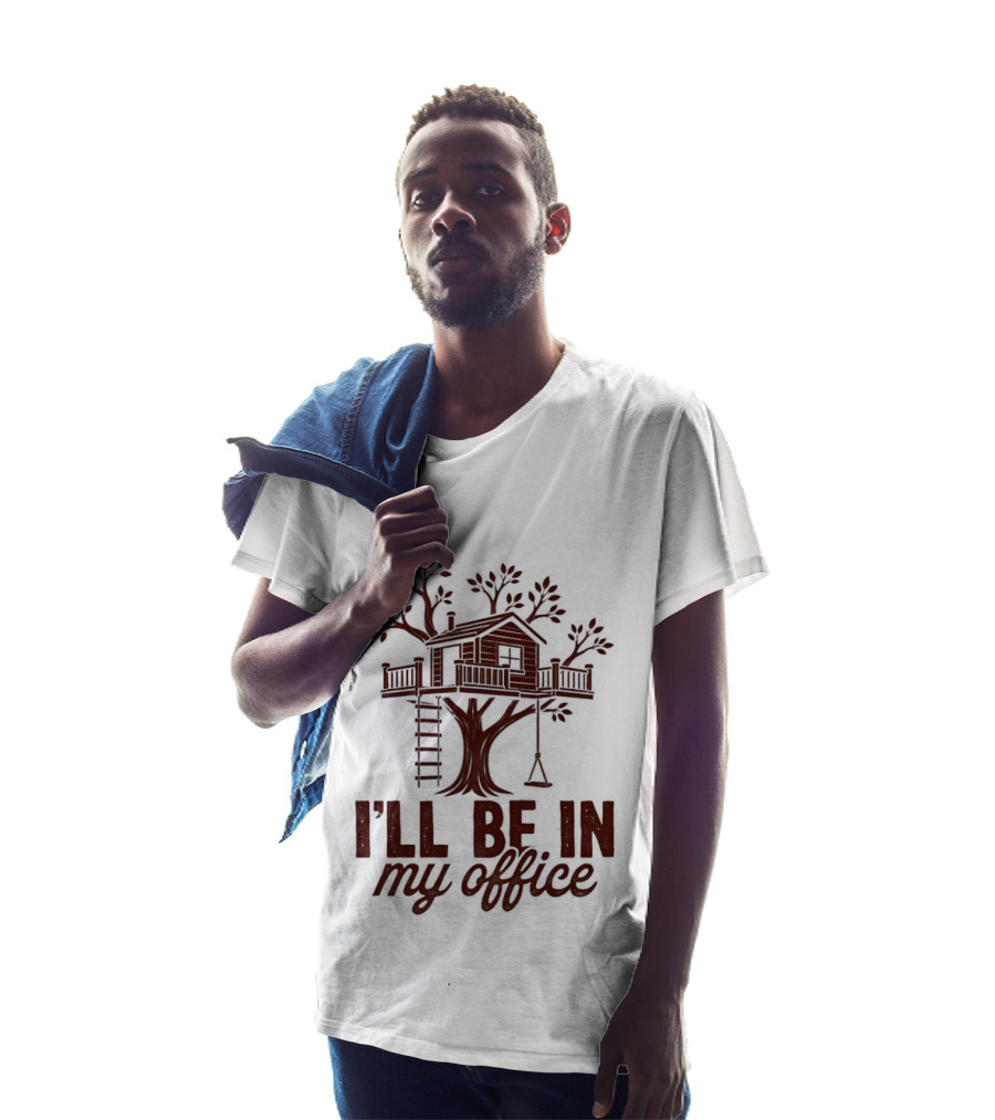 Treehouse I'll Be In My Office Cozy Retreat T-Shirt
