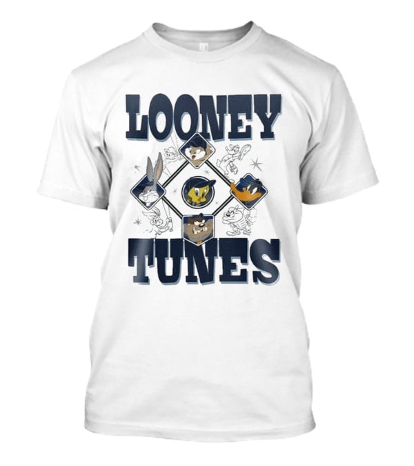 New York Yankees Looney Tunes Bugs Bunny 2026 Character Collaboration T-Shirt