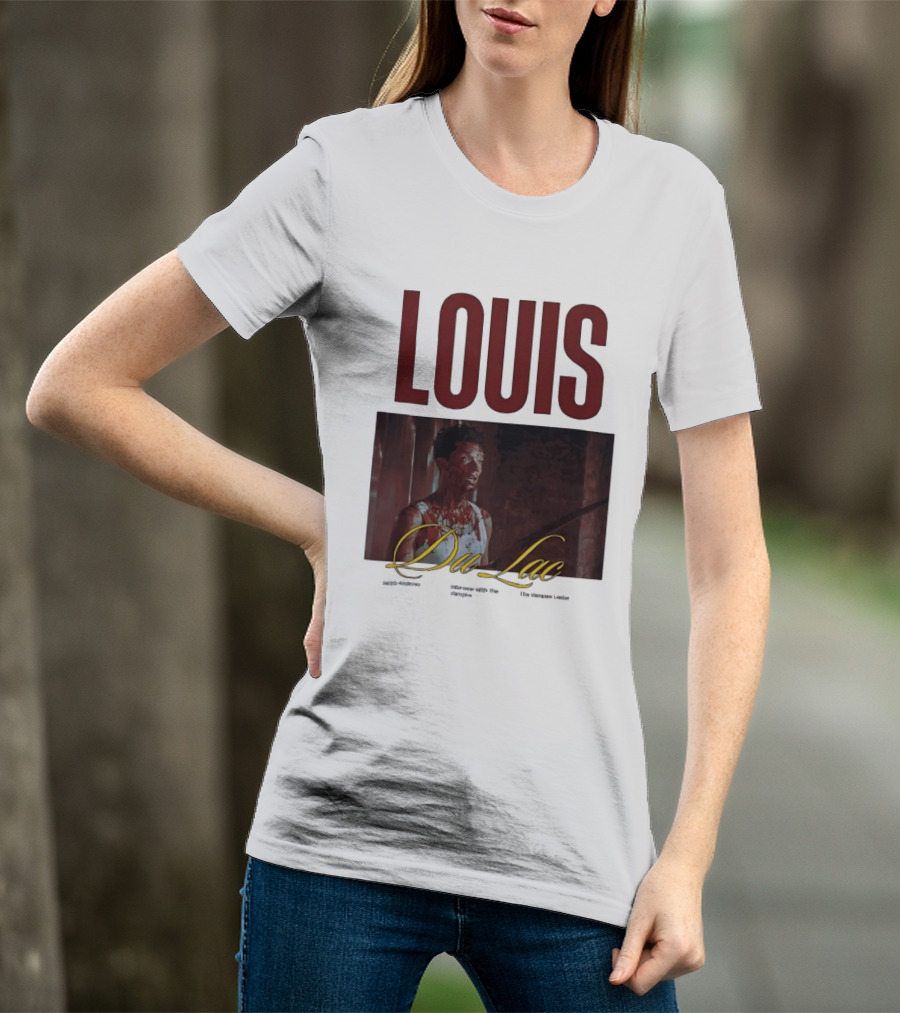 Louis Du Lac Jacob Anderson Interview With The Vampire Bootleg T-Shirt