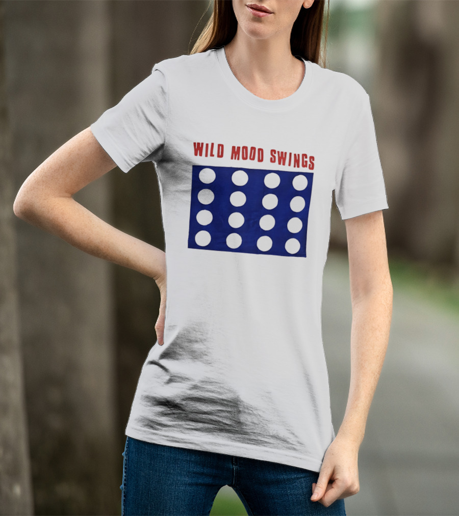 The Cure Wild Mood Swings Album Circles T-Shirt