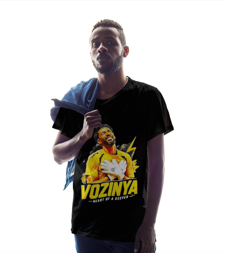 Vozinya Heart Of A Keeper Cape Verde Football Goalkeeper T-Shirt