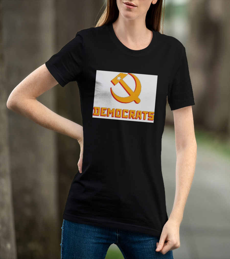 Zohran's Communist Democrats Hammer And Sickle T-Shirt