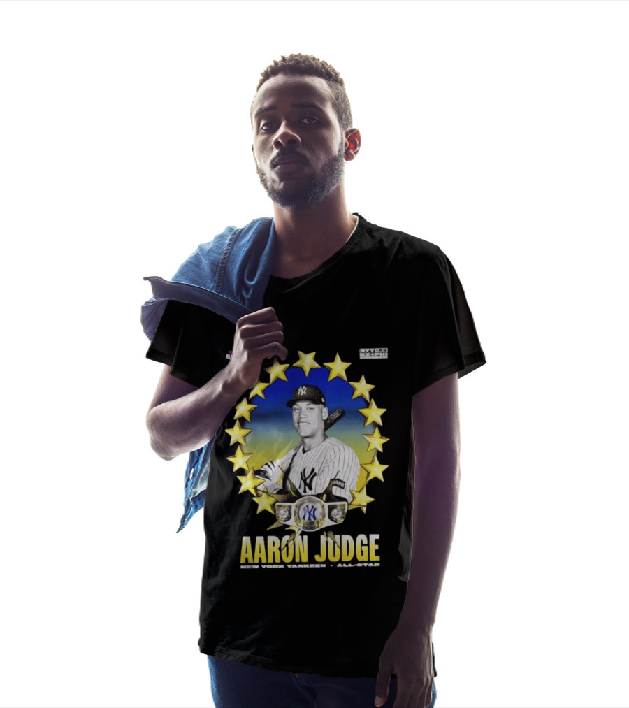 Aaron Judge New York Yankees All Star MVP 2026 Philadelphia Event Stars T-Shirt