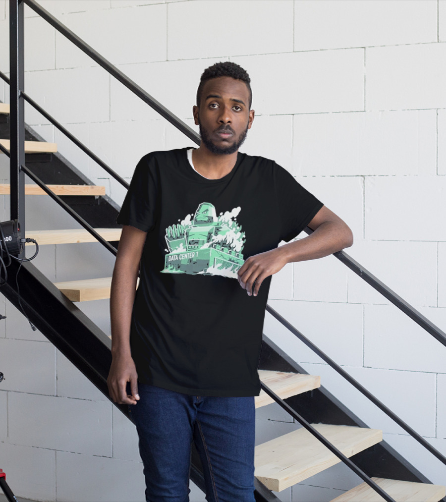Avalanche AI Data Center 1 Robotic Powerhouse Iconography T-Shirt