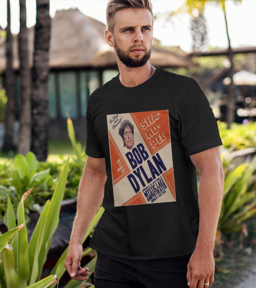 Bob Dylan Long Hot Summer Tour Mystic Lake Amphitheater Shakopee 6 July 2026 T-Shirt