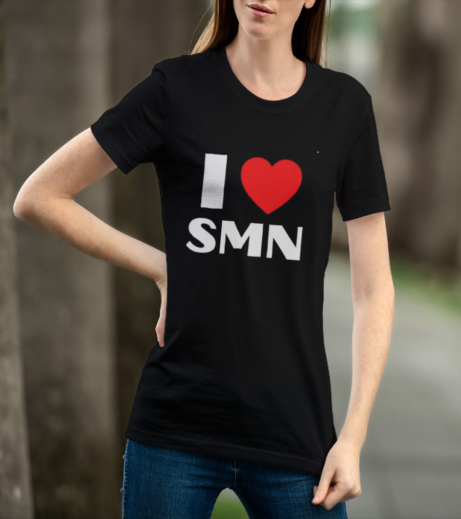 I Love SMN Heart T-Shirt